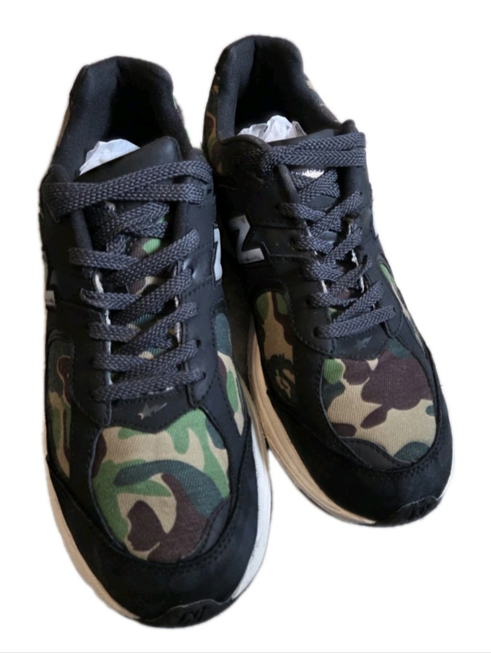 New Balance BAPE x 2002R Apes Together Strong - Black Camo US Men's Size 11 - Picture 3 of 10